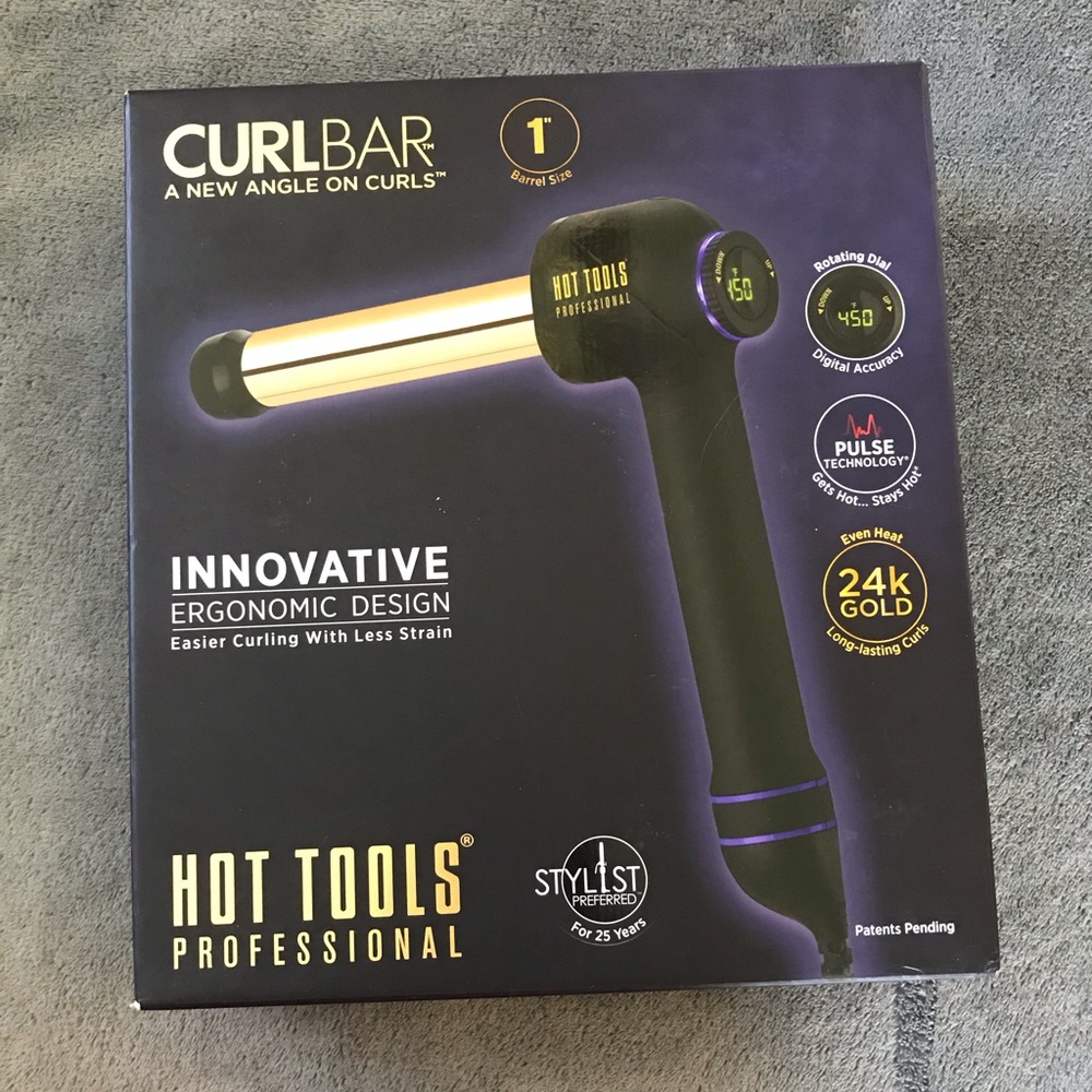 Hot tools professional 24k gold curl bar